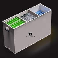 Filtre d'étang filtre biologique lit fluidisé forRAS systèmes d'aquaculture filtre d'étang koi équipements de pisciculture