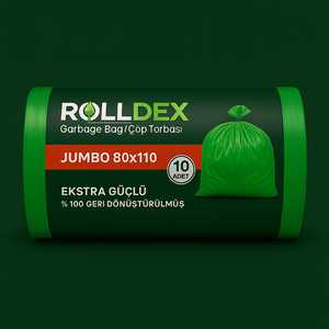 ถุงขยะแบบหดได้ชนิด LLDPE สำหรับงานหนัก ผลิตในตุรกี กลิ่นหอม มีหูหิ้ว ขนาด 60 ลิตร - Product Image 2