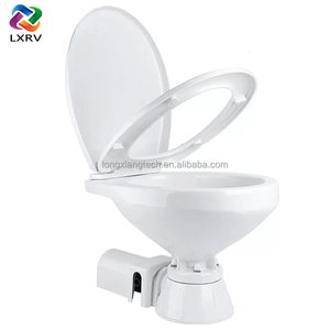 LXRV 12V Pompe à haut débit Macerator Toilette WC <span class=keywords><strong>Cuvette</strong></span> de toilette pour <span class=keywords><strong>camping</strong></span>-car <span class=keywords><strong>camping</strong></span>-car <span class=keywords><strong>camping</strong></span>-car Marine Cuisine Toilette - Product Image 1