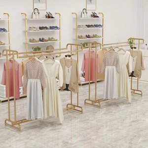 Customized Stainless Steel Women's Hangers for Store Retail Display, Boutique Hangers Display, Gold Hangers Display - Product Image 4