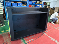 Écran LED pliable pour DJ, table de mixage, flight case P2.5mm, haute luminosité, couleur pleine, affichage 4K, étanche pour la publicité intérieure