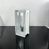 Bloc de verre décoratif ajouré long à motif nuage rêveur de qualité supérieure pour la décoration murale intérieure commerciale moderne (vente en gros)