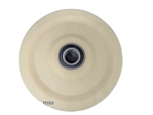 Roue à poulie en nylon avec roulements, rouleau à gorge en <span class=keywords><strong>V</strong></span> pour porte coulissante, porte de garage, système de convoyeur, poulie en POM PTFE, résistance à l'usure - Product Image 5