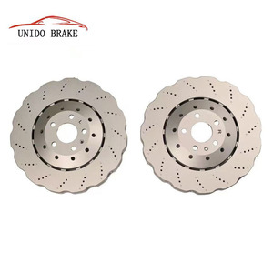 Rotor de disco de freno delantero de alto rendimiento para Porsche - Product Image 1