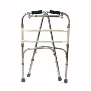 Aide à la marche en acier inoxydable réglable en hauteur pour personnes âgées, plusieurs tailles, fonctionnement manuel - Product Image 3