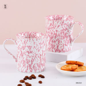 Percikan Kustom Cangkir Kopi Speker Cangkir Kopi Porselen Percikan Tinta Cangkir Kopi Keramik Mug Bintik - Product Image 4