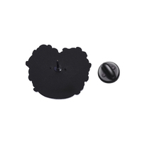 Punk bruja gato negro broche esmalte pines comedia fantasía película periféricos broches ropa solapa insignia joyería divertida regalo amigos