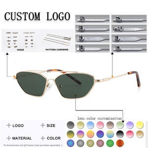 Pilot Sunglasses Rectangle Full Rim UV400 Protection Unisex Adult Outdoor Activities - Product Image 2