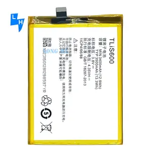 3.85V 3200mAh बैटरी के लिए अल्काटेल TLis600 अल्काटेल 7054 3N / 3 एस M3G