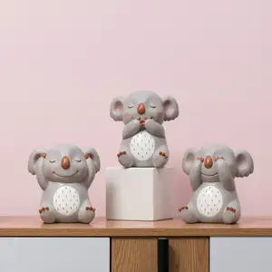 Nouvelle maison en résine à la mode moderne, tirelire Koala, économie d'argent, tirelire pour enfants