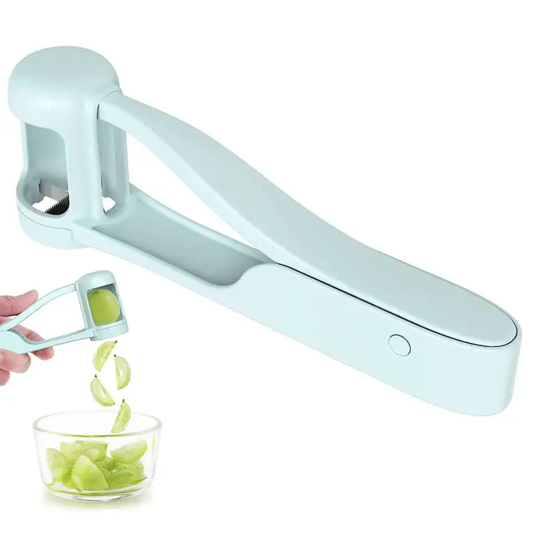 Besafe Grape Cherry Tomato Strawberry Cutter Quarter Slicer tool into 4 Pieces For Vegetable Fruit Salad Cake Decoration