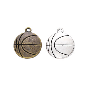 DIY Rétro Alliage Accessoires Sports Basketball Pendentif Bijoux En Gros <span class=keywords><strong>1421</strong></span> - Product Image 1