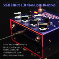 Pédale d'effet de distorsion à gain élevé JOYO R-18, égaliseur 3 bandes, pédale Noise Gate CHOPPER-Z avec simulation d'amplificateur de son métallique