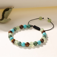 Pulsera de Piedras Naturales Multicolores al por Mayor, Pulsera de Cristal Curativa Energética, Pulsera Energética para Hombres y Mujeres