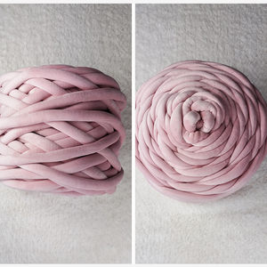 Bojay sıcak satış iplik 2CM kadife fantezi iplik büyük tüp DIY el örme battaniye süper tıknaz dev Polyester tüp iplik - Product Image 2