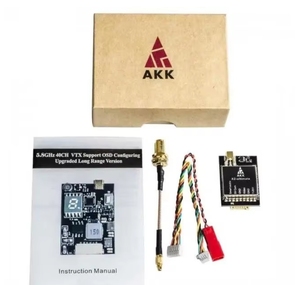 AKK X2-Ultimate 5.8GHz 37CH Smart Audio for RC Racing <b>Drone</b> <b>Quadcopter</b> 25mW/200mW/600mW/1200mW Power Output - Product Image 4