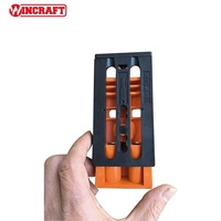 55 pièces ensemble de gabarit de goujons pour le travail du bois gabarit de goujon avec ensemble d'accessoires avec étui portable