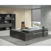 Desk ceo director manager business mobile sedia e tavolo capo scrivania nera executive scrivania mobili da ufficio 40 anni di fabbrica