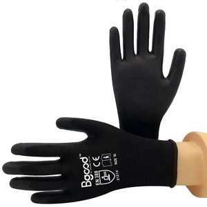 <span class=keywords><strong>Guanti</strong></span> Antistatici Rivestiti in PU (Poliuretano) 13 Gauge EN388 2121X con Logo Personalizzato per Lavori di Sicurezza, Vendita all'Ingrosso - Product Image 6