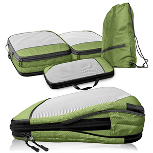 5 cubes de compression extensibles ultralégers pour <span class=keywords><strong>organiser</strong></span> les valises, ensemble de sacs organisateurs - Product Image 2