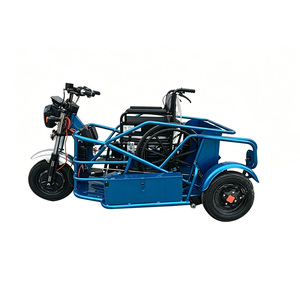 Tricycle Électrique Adulte à Corps Ouvert, Sans Barrière, Adapté aux Fauteuils Roulants, <span class=keywords><strong>pour</strong></span> le Transport des Hommes Handicapés - Product Image 2