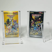 Boîte de rangement TCG magnétique japonaise résistante aux UV pour boosters, vente en gros, 100 pièces, usage familial