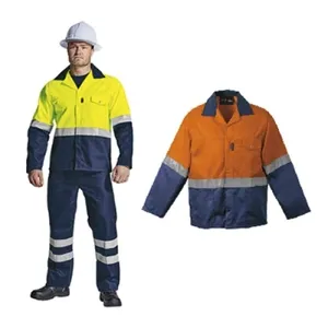 Manufaktur pakaian kerja Hi Vis pakaian kerja pakaian keselamatan Fr Coverall lepas pantai