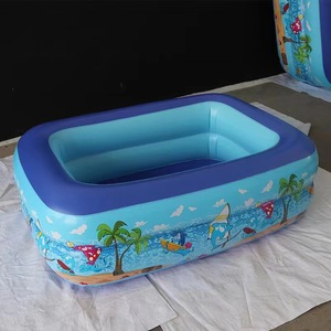 <span class=keywords><strong>Piscine</strong></span> gonflable familiale de taille familiale, durable, en PVC, portable, pour l'extérieur, pour l'été - Product Image 3