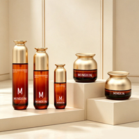Ensemble de flacons et pots à pompe anti-fuite avec logo personnalisé imprimé, échantillon gratuit, 30 ml, 100 ml, 120 ml, 30 g, 50 g