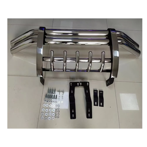 Ramassage Grille Garde Bull Bar Avant Pare-chocs Garde En Acier Inoxydable pour Hilux Revo Vigo <span class=keywords><strong>Rocco</strong></span> Carton Boîte 4x4 Voiture 1 Set SUV Ruozhou - Product Image 2
