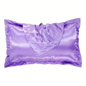 Taie d'oreiller en soie rafraîchissante avec fermeture éclair discrète, personnalisable avec logo, en satin, cadeau promotionnel - Product Image 1