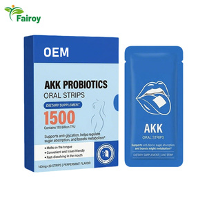 Tiras Orales Probióticas Fairoy OEM AKK con Extracto de Granos del Paraíso, Suplemento para Mejorar el Metabolismo y el Bienestar - Product Image 1