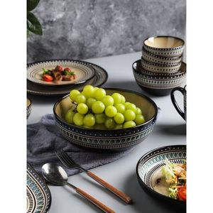 High Quality Wholesale Baroque Northern Europe Classic Luxury Dinnerware Sets Oven Safe Dishwasher Safe Customizable - Product Image 5