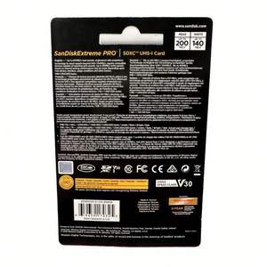 Tarjeta SD SanDisk Extreme Pro 4K V30 UHS II de 32 GB, 64 GB, 128 GB, 256 GB, Extreme Pro 200 MB/s U3, Tarjeta de Memoria de Alta Velocidad - Product Image 6