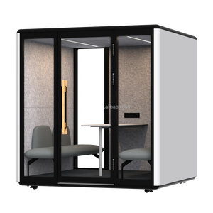 أفضل 10 كبائن مكتبية حديثة عازلة للصوت مع عزل حراري للمكاتب المنزلية والمباني المكتبية - تصميم معياري بسعر الجملة - Product Image 4