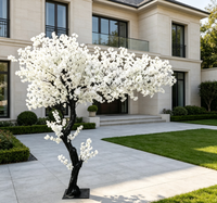 Plantes artificielles écologiques personnalisées directement de l'usine, arbre artificiel pour la décoration de mariage et d'hôtel