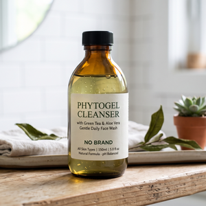 Limpiador Facial Phytogel Sin Marca 150ml, Lavado Facial Diario Suave con Té Verde y Aloe Vera, Sin Perfume, Limpieza Profunda para Todo Tipo de Piel - Product Image 5