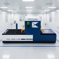 Machine de découpe laser à fibre Han's Laser 3000w 6KW pour plaques métalliques, fabrication de tôles CNC, découpe laser