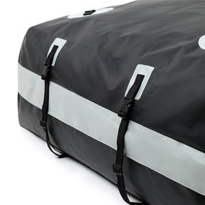 Bolsa de Techo Impermeable para Coche, de Tela Oxford y PVC, Portátil, de Gran Capacidad, para Exteriores, Portaequipajes de Techo - Product Image 4