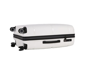 Ensemble de 3 valises trolley en PP, coque rigide 100% PP, légères, modernes et luxueuses, avec doublure en polyester et roulettes pivotantes - Product Image 5