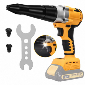 Perceuse sans fil électrique 20V sans balais, machine à riveter en acier de qualité DIY, pistolet à rivets industriel à batterie, fabriqué par le fabricant - Product Image 3