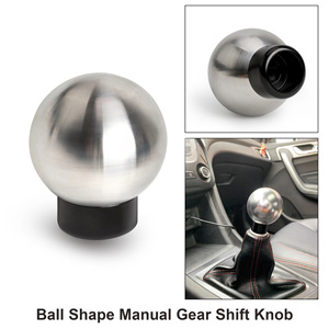 CNSPEED Aluminum Alloy Gear <b>Shift</b> <b>Knob</b> Universal Silver 6-Speed Manual Car Modification - Product Image 3