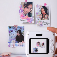 Paquete de 50 Pegatinas de la Serie Peach Galaxy, Hojas de Pegatinas Pequeñas con Temática de Estrellas para Decoración de Tarjetas