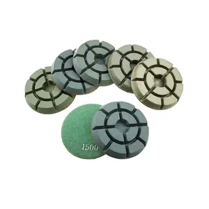 Klindex Diameter 100mm Diamond Polishing Pads For Polishing Cement Tiles Floor