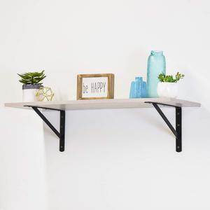 Support mural triangulaire en <span class=keywords><strong>fer</strong></span> <span class=keywords><strong>forgé</strong></span> pour outils, bijoux, aliments et sacs - Support de séparation à charge lourde - Product Image 5