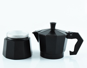 Moka estufa Espresso cafetera con italiano válvula de seguridad y válvula de protección manejar - Product Image 2
