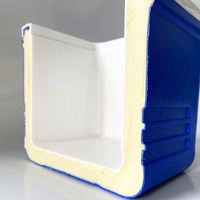 Nano — glacière pour matériel de pêche, récipient en plastique ondulé, glacière pour glace, 200l