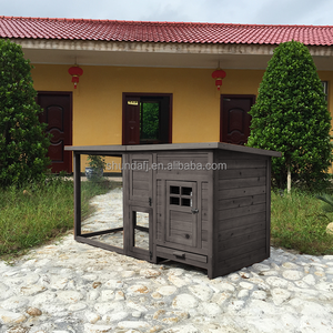 โรงเรือนเลี้ยงไก่ไม้ขนาดใหญ่ SDC024 วัสดุเป็นมิตรกับสิ่งแวดล้อมสำหรับทุกฤดูกาล - Product Image 2