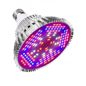 Bombilla LED de espectro completo para sistema hidropónico, E27, 100W, E26