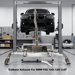 Échappement arrière en acier inoxydable Vortex Performance compatible avec BMW F52 120i 125i 2.0T 2016-2021, pièces de silencieux de tuning Valvetronic - Product Image 1